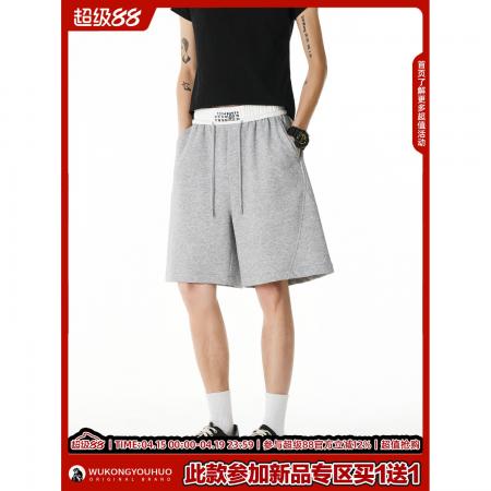 BY20206# 原版高质量华棉复合休闲潮乐邦工装裤男新款夏季直筒短裤子 服裝批發男裝批發服飾貨源