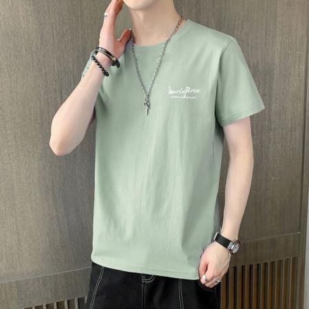 BY20278# 新款长袖打底衫外套T恤200克精梳紧密赛络纺100%棉 服裝批發男裝批發服飾貨源