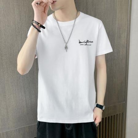 BY20278# 新款长袖打底衫外套T恤200克精梳紧密赛络纺100%棉 服裝批發男裝批發服飾貨源