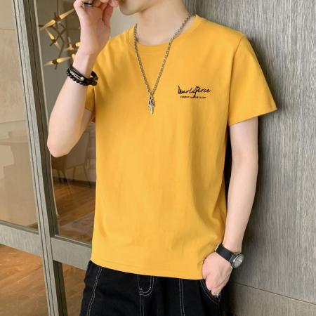 BY20278# 新款长袖打底衫外套T恤200克精梳紧密赛络纺100%棉 服裝批發男裝批發服飾貨源