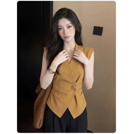 法式小资漂亮上衣女夏季新款高级感轻奢减龄洋气巨好看的衬衫  服裝批發女裝批發服飾貨源