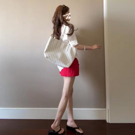 BY20996# 美式学院风独特漂亮短袖上衣短裙子女夏季新款超火穿搭一整套  服裝批發女裝批發服飾貨源