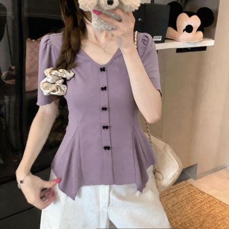 BY21037# 原版质量大码胖MM正肩短袖T恤女夏季新款上衣 服裝批發女裝批發服飾貨源