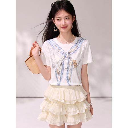 BY21410# 夏季新款女装独特漂亮时尚内搭高级感可外穿小众上衣 服裝批發女裝批發服飾貨源