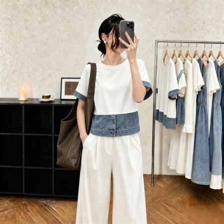 BY23032# 夏季新款美式...