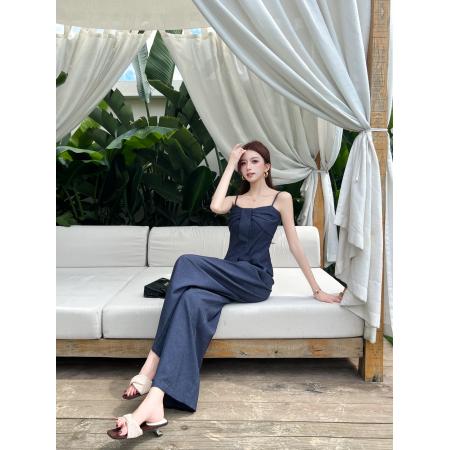 BY24242# 仿牛仔立体蝴...