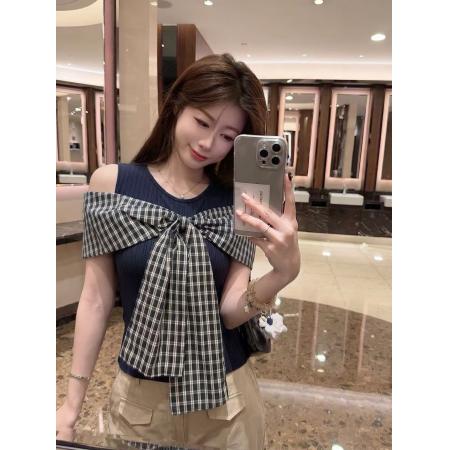 BY24681# 大码甜美风蝴...