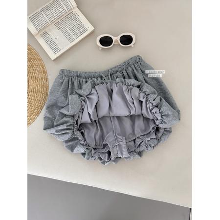 BY24841# 夏季新款字母印花辣妹背心+A字抽绳半身裙两件套套装