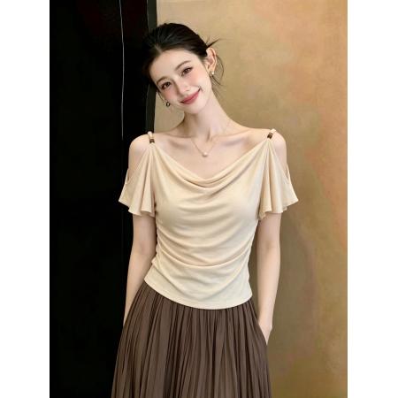 BY25101# 大码女装法式...