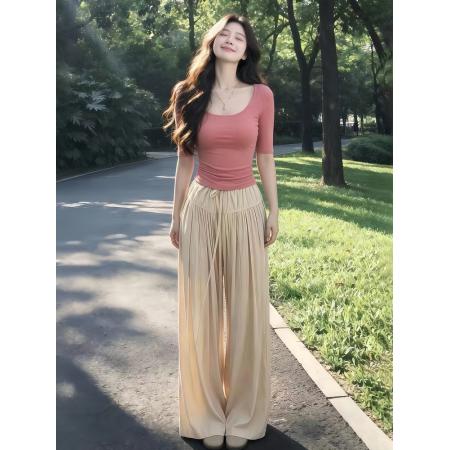 BY25153# 夏日绝美甜美小个子精致套装女新款韩系夏季减龄穿搭一整套潮 服裝批發女裝批發服飾貨源