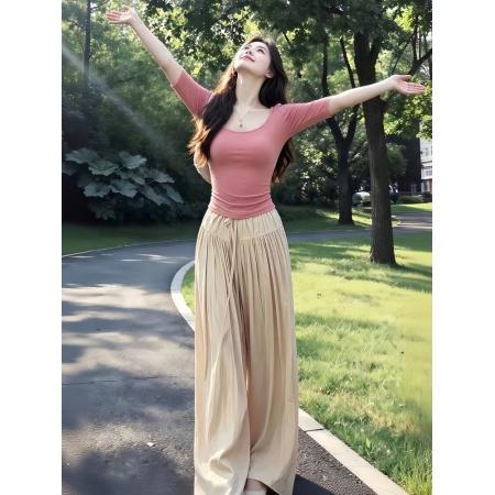 BY25153# 夏日绝美甜美小个子精致套装女新款韩系夏季减龄穿搭一整套潮 服裝批發女裝批發服飾貨源
