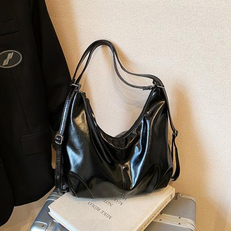 TJ2334# 2026新款包包女士慵懒废土风复古腋下韩版托特包大容量单肩斜挎包
